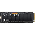 SSD POWERED BY SANDISK WD Black SN850X HeatSink 1TB M.2 2280 PCIe Gen4 x4 NVMe, Read/Write: 7300/6300 MBps, IOPS 800K/1100K, TBW