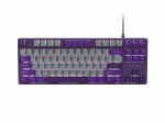 Fury | Kanabo K2 | Gaming Keyboard | Wired | US | Gray/Purple | USB Type-A | Linear