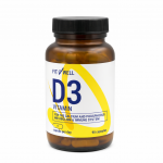 FitNWell Vitamin D-3 2000 IU maisto papildas, 90 kapsulių