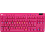 LOGITECH G PRO X TKL LIGHTSPEED Mechanical Gaming Keyboard - MAGENTA - US INT'l - TACTILE