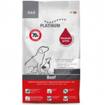 PLATINUM Adult Beef - semi-moist dog food - 15kg