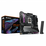 Gigabyte B860M AORUS ELITE WIFI6E | Processor family Intel | Processor socket LGA1851 | DDR5 | Supported hard disk drive interfa