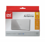 Skaitmeninė vidaus antena ONE FOR ALL AMPL COMPACT Full HD DVB-T2 ANT balta 5G EU / SV9421