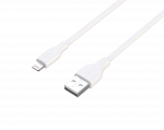 USB-A - Lightning kabelis DELTACO, 2m, baltas / IPLH-402-1 / 1903214