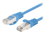 Lanberg Patchcord CAT.6 FTP 3M fluke passed 10-pack, Blue | PCF6-20CC-0300-B