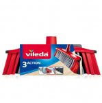 Vileda 3Action universalus &scaron;epetys be koto, trijų tipų &scaron;eriai, kampams, 1vnt