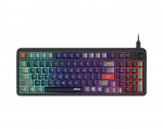 MSI FORGE GK110 US | Gaming keyboard | Wired | US | Membrane | Black