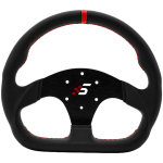 SIMAGIC D-Shaped Steering wheel without HUB, 325mm, Leather. S403