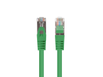Lanberg Patchcord CAT.6 FTP 0.5M fluke passed 10-pack, Green | PCF6-20CC-0050-G