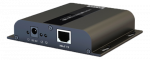 HDMI adapteris DELTACO HDbitT, 120m, UltraHD, IR, HDCP 1.4, juodas / LKV683-100 / HDMI-252