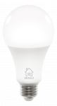 LED lemputė DELTACO Smart Home, E27, WiFI 2.4GHz, 9W, 810lm, 2700K 6500K, 220 240 V, balta SH-LE27W