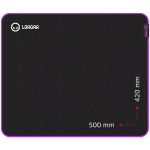 Lorgar Main 315, Gaming mouse pad, High-speed surface, Purple anti-slip rubber base, size: 500mm x 420mm x 3mm, weight 0.39kg