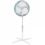 Stand fan, 40cm, 40W, 3 speeds, mechanical, noise level: 55-65 dB, Oscillation 80 , Tilting +16 -8 , Adjustable height 120cm,