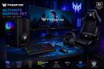 Acer Ultimate Gaming Set | Orion 3000 + X34 V3 + PGC371 + Aethon 700 + Galea 550 + Cestus 333 + PMP470 | Desktop | Tower | Intel