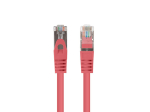 Lanberg Patchcord CAT.6 FTP 0.25M fluke passed 10-pack, Red | PCF6-20CC-0025-R
