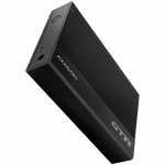 AXAGON EE35-GTR USB-C 3.2 Gen 1 - SATA 6G, 3.5" External RIBBED box BLACK