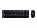Logitech | Combo Wireless Keyboard and Mouse | MK220 | Keyboard and Mouse | Wireless | Mouse included | US | N/A | Black