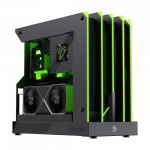 Gamemax Case | BLADE CONCEPT | Black | ATX | Power supply included No
