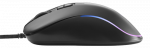 Pelė DELTACO GAMING laidinė, 800-2400 DPI, 125 Hz, RGB-LED, USB, juoda / GAM-104