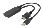 DisplayPort adapteris DELTACO, HDMI USB-C Alt.Mode , 4K/60Hz / 1902012