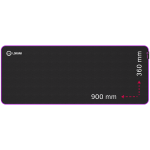 Lorgar Main 319, Gaming mouse pad, High-speed surface, Purple anti-slip rubber base, size: 900mm x 360mm x 3mm, weight 0.6kg