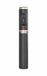 SEEK TOTI Selfie Stick with Hidden Design Stable Tripod Q12, Black