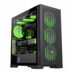 Gamemax Case | LEADER 2 BK | Black | E-ATX | Power supply included No
