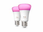 Philips Hue WCA 810 A60 2P EU | E27 | 6 W | White and colour light | Bluetooth and Zigbee