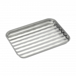 Barbecook | Reusable stainless steel grill pan, 34.5 x 24 x 3 cm | BC-ACC-7079