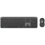 LOGITECH Signature Slim Wireless Keyboard and Mouse Combo MK950 - GRAPHITE - PAN - 2.4GHZ/BT - NORDIC-613