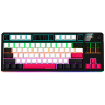 LORGAR KBP70TKLW, Wireless TKL Mechanical Gaming Keyboard Pro, Black/red, EN layout