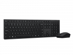 Lenovo Professional Wireless Rechargeable Combo Keyboard and Mouse | Keyboard and Mouse Set | Wireless | Mouse included | US Eur