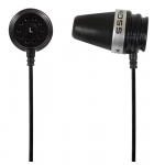 Koss Sparkplug laidinės įstatomos ausinės su mikrofonu, juodos