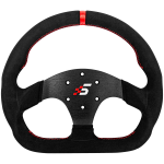 SIMAGIC D-Shaped Steering wheel without HUB, 325mm, Suede. S404