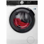 AEG Skalbyklė-Džiovyklė LWR85165O 8000 PowerCare, D/A, 10/6kg, 1551 aps./min., garų funkcija, balta