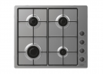 Candy Hob | Idea CHW6LBX/4U2 | Gas | Number of burners/cooking zones 4 | Knob | Stainless Steel