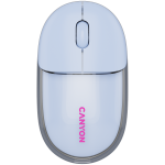 CANYON mouse OnClick 24 BT/ Wireless Transparent/Blue