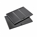 Barbecook | Dynamic Core Enamelled Cast Iron Cooking Griddle, 43 x 35 x 2 cm | BC-ACC-7126