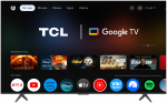 TCL 4K QLED TV | 75T8C | 75 | Smart TV | Google TV | Black
