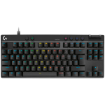 LOGITECH PRO X TKL RAPID Gaming Keyboard - BLACK - US INT'L - USB - EMEA28i-935 - LINEAR