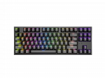 Genesis | THOR 404 TKL | Mechanical Gaming Keyboard | Wired | US | RGB | Black | USB-A | Gateron Yellow Pro