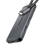AXAGON HMC-5H8K USB 5Gbps hub, 2x USB-A, USB-C, HDMI 8k/30Hz, PD 100W,