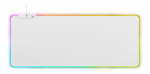 Pelės kilimėlis DELTACO GAMING WHITE LINE 6xRGB režimai, 90x36cm, baltas / GAM-079-W
