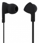 STREETZ ausinės, su mikrofonu, 3.5mm, juodos HL-W102