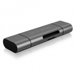 Raidsonic | External card reader with multi-USB connector | External | Micro SDHC, Micro SDXC, microSD 3.0 UHS-I SD, SDHC, SDXC,