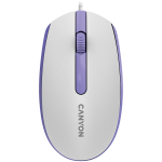CANYON mouse M-10 Wired White Lavender