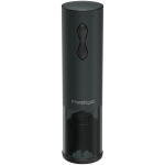Bolsena, Electric wine opener with Prestigio Logo, aerator , vacuum preserver, Black color