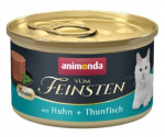 Animonda Vom Feinsten Adult visavertis &scaron;lapias pa&scaron;aras suaugusioms katėms, vi&scaron;tiena ir tunas, putėsiai, 85g