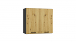 Cosmo Design ANIKA kitchen furniture set, artisan oak/graphite 2.0