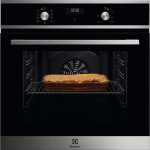 Electrolux EOF5H50BX 600 SurroundCook įmontuojama orkaitė, 65l, A klasė, AquaClean, LED, nerūdijantis plienas